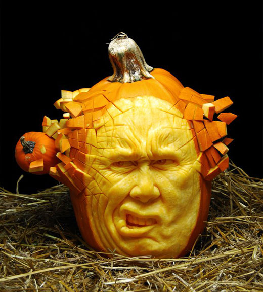 Most Amazing Pumpkin Carvings from Ray Villafane