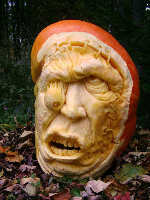 Most Amazing Pumpkin Carvings from Ray Villafane