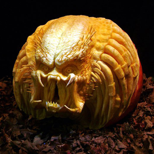 Most Amazing Pumpkin Carvings from Ray Villafane