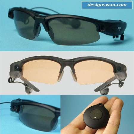 4gb spy mp3,mp4 sun glasses recorder video vidicon camera DV