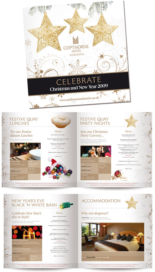 10 Beautiful Christmas Brochure and Catalogue Designs