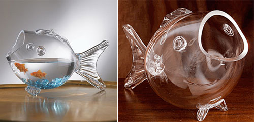 Large Crystal Fish Bowl