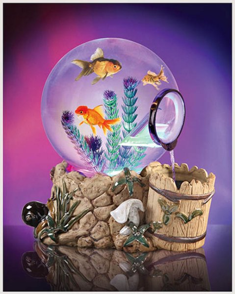 Magic Globe Aquarium Wishing Well