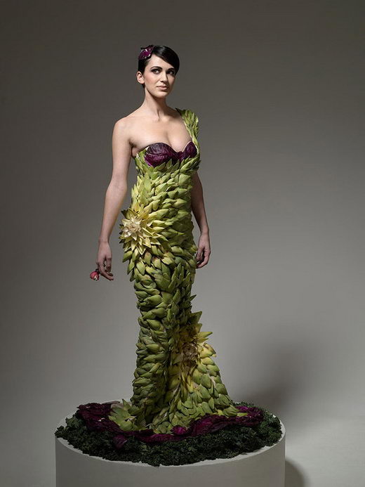 Hunger Pains Food Fashion: Dress Your Food Up