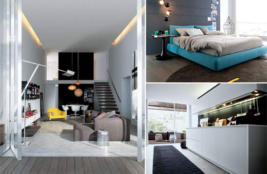 Modern and Innovative Home Design in 80M2 by Poliform â€“ Design Swan  Modern and Innovative Home Design in 80M2 by Poliform