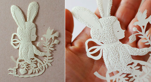 Awesome Paper Sculptures and Paper cuts from Elsa Mora 