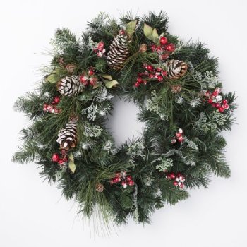 20 Beautiful Christmas Wreath Decorating Ideas