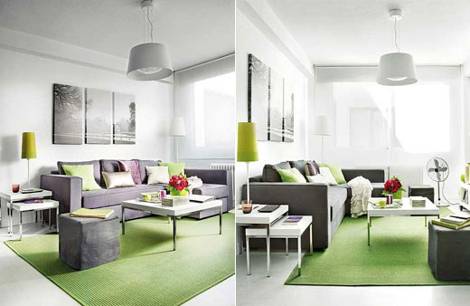 Small Apartment Inspiration 1: 40 Square Meter Cozy Home