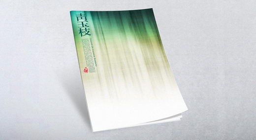 Legend of Chinese Bamboo: Minimal but Elegant Brochure Design