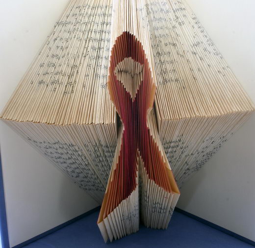 Creative Book Folding Art from Isaac Salazar