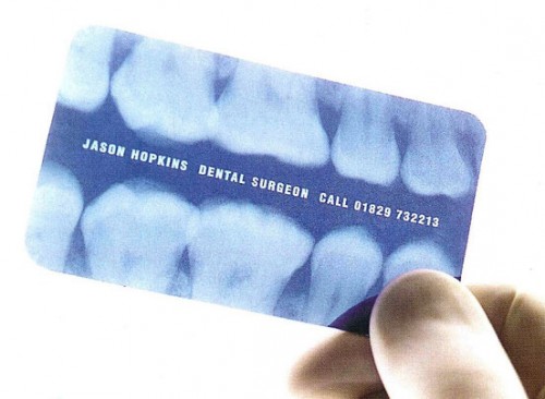 Creative and Unusual Dentist Business Card Designs