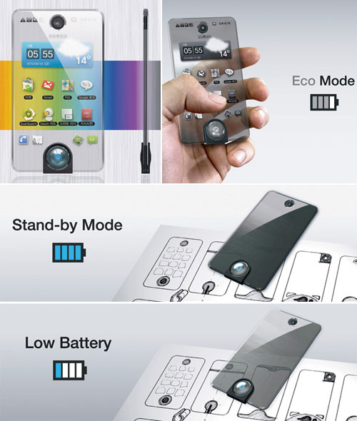 Transparent Concept Phone