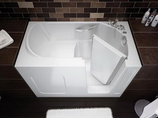 Walk-in Bathtub: Innovative Small Bathroom Solution