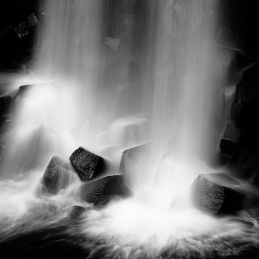 Truly Stunning Black and White Photography of Dramatic Water in Iceland