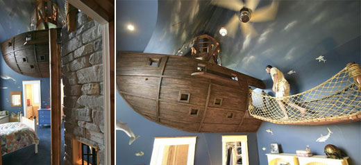 Awesome Private Ship Bedroom by Steve Kuhl