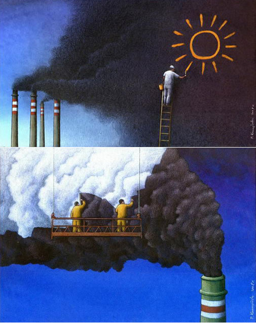 Satirical Illustrations by Pawel Kuczynski
