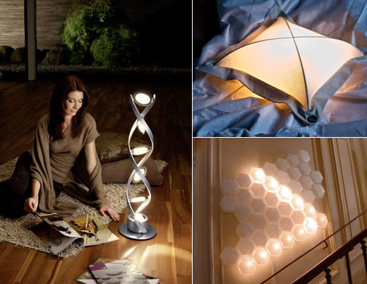 12 Stylish and Unusual Lamp/Light Designs