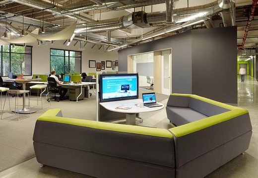 Modern and Innovative Interior Design of Skype’s Palo Alto Office