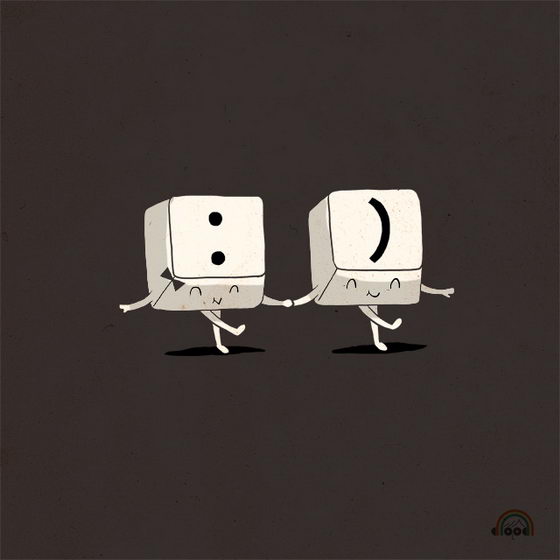 Doodling a Smile: Optimistic Illustration from Heng Swee Lim