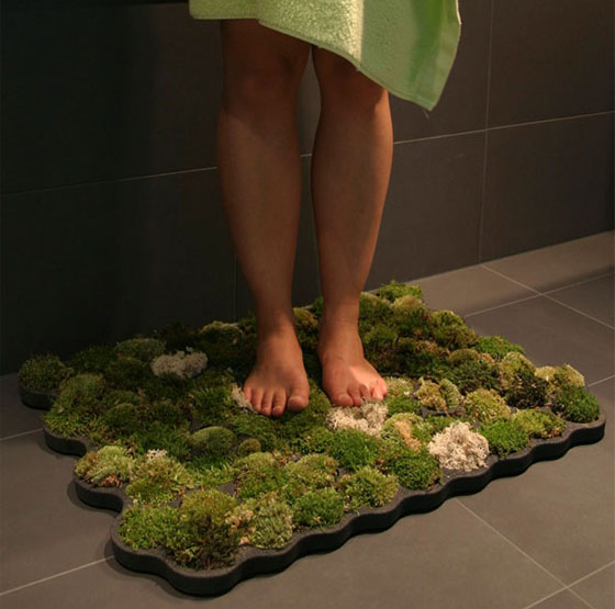 Living Moss Bath Mat