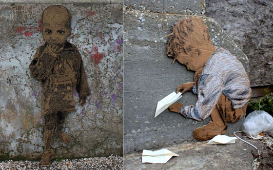 Food for thought: Homeless Street Art by Michael Aaron Williams