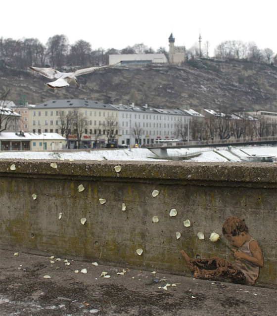 Food for thought: Homeless Street Art by Michael Aaron Williams