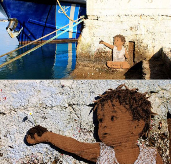 Food for thought: Homeless Street Art by Michael Aaron Williams