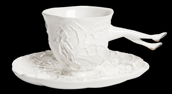 Blaue Blume: Stylish and Unusual Ceramic Designs for Tea party
