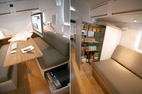 Creative Transformation: From Vintage Trailer to Living Space