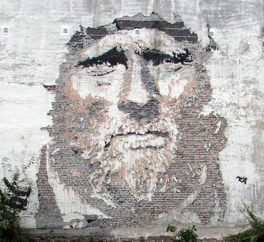 Mind-Blowing Deconstructed Wall Art from Alexandre Farto aka Vhils