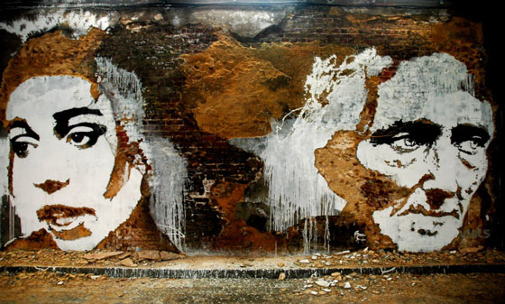 Mind-Blowing Deconstructed Wall Art from Alexandre Farto aka Vhils