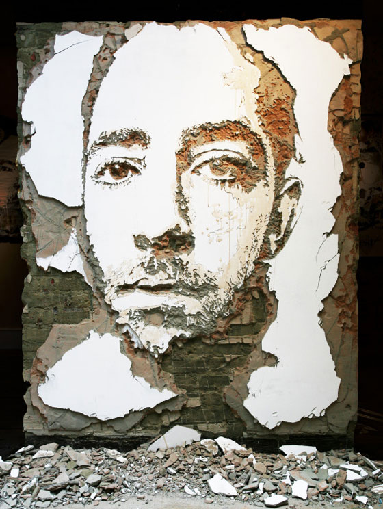Mind-Blowing Deconstructed Wall Art from Alexandre Farto aka Vhils