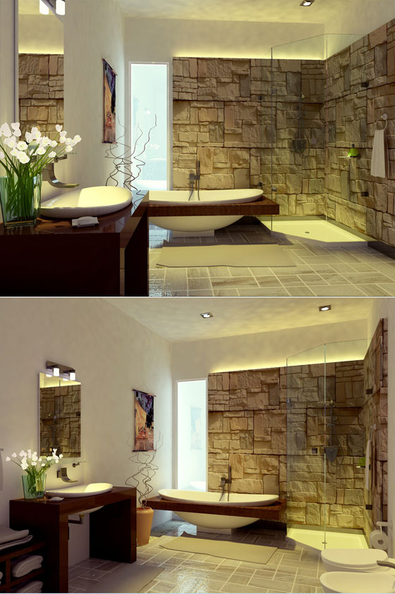 14 Elegant and Minimalist Bathroom Designs
