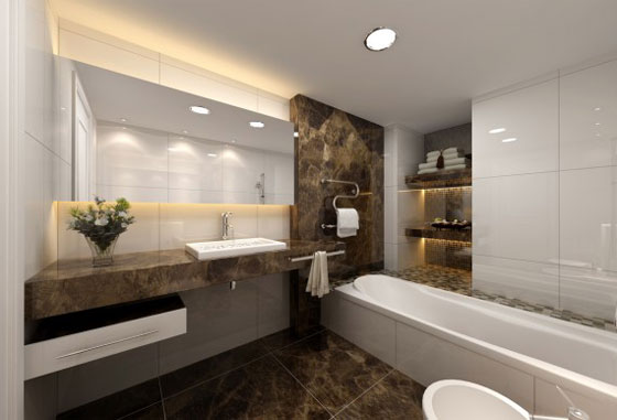 14 Elegant and Minimalist Bathroom Designs