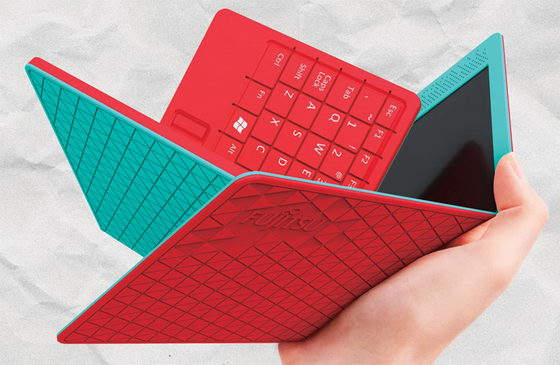 Fujitsu Flexbook: Innovative Folding Tablet / Netbook Concept