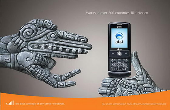 Creative AT&T Ads Campaign: 23 Fabulous Hand Paintings