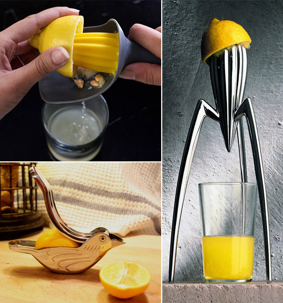 12 Cool and Innovative Lemon Squeezers