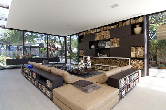 Fabulous Home without Completely Covered with Walls and Ceilings