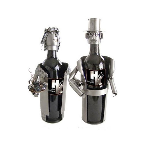 Creative and Stylish Wine Bottle Holder from H&K