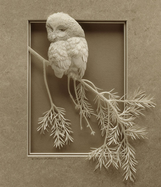 Paper Zoo: Amazing Animal Paper Sculpture from Calvin Nicholls