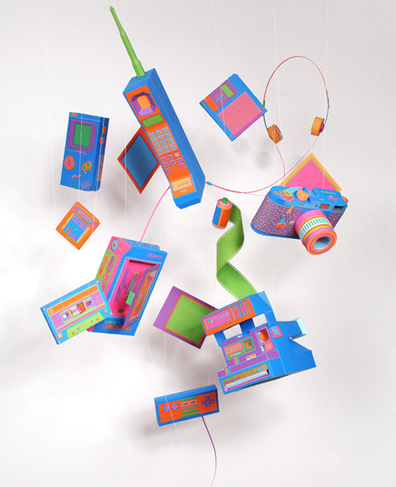 Back to Basics: Retro Paper Electronics by Zim and Zou