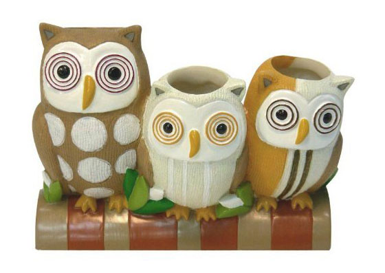 Allure Home Creations Hoot Toothbrush Holder