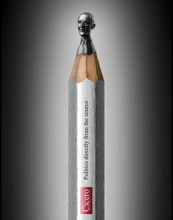PencilHeads: Amazing Sculptures on Pencil Tip
