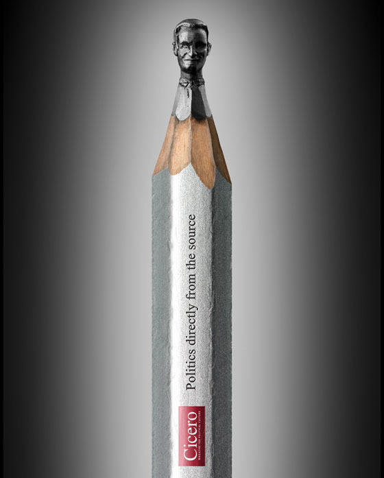 PencilHeads: Amazing Sculptures on Pencil Tip