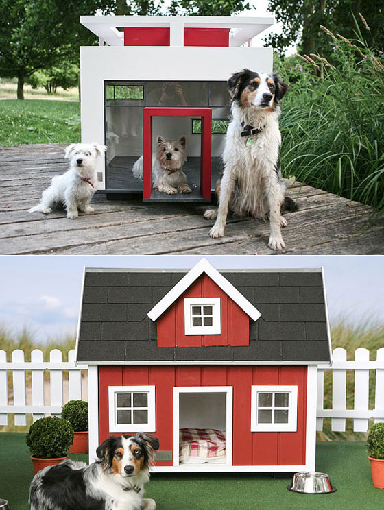 4 Unique and Stunning Dog Mansion Designs