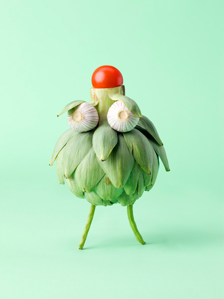 Vegetable Faces: Creative and Cute Food Sculptures