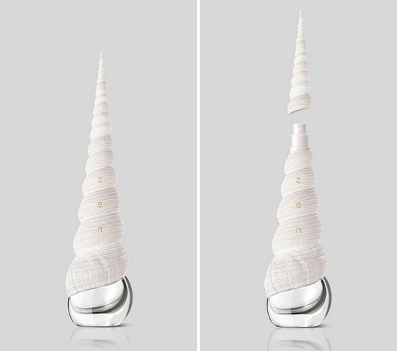 Nature Inspired Zen Perfume Packaging Design by Igor Mitin