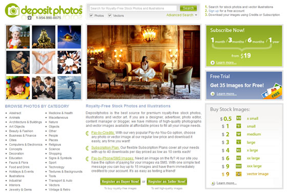 Welcome to the New Interface of Depositphotos