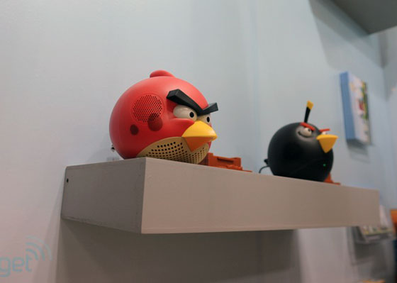 Adorable Angry Birds Speaker Docks