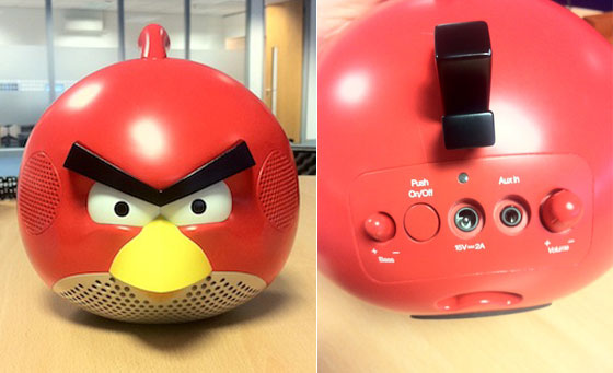Adorable Angry Birds Speaker Docks